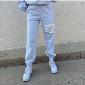 Boys Lie What is Love Sweatpants Blue Size Large‎
